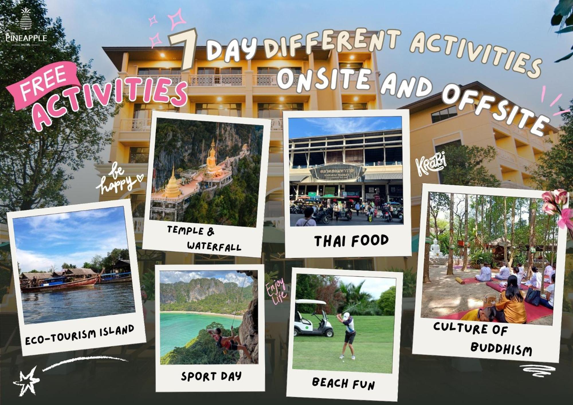 The Pineapple Hotel Krabi town Kültér fotó
